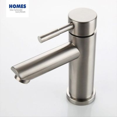 304 Stainless Steel Kitchen Faucet Bathroom Tap Hot Cold Basin Mixer Faucet