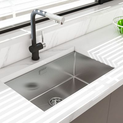 Undermount Stainless Steel Kitchen Sink Cabinet 16 Gauge single Bowl 38x40