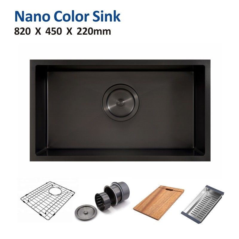 32 Undermount Stainless Steel Sink ,  82x45 Brushed Stainless Steel Undermount Kitchen Sink